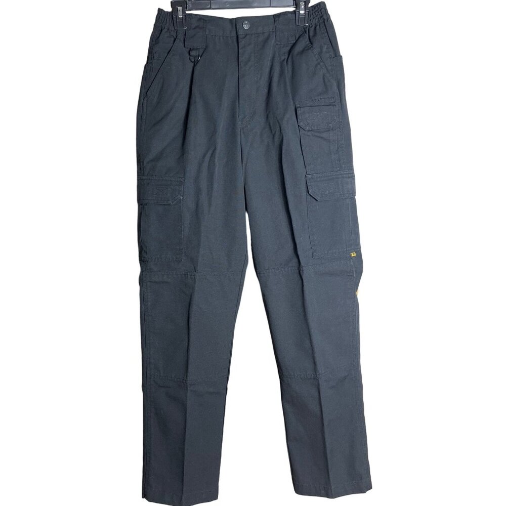 Black Cargo Pants Tactical Military Response Ripstop Gorpcore Mens 32/34